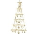 thumbnail image 4 of de Navidad para colgar en la pared, adorno navideño, escalera de madera iluminada, decoración para exteriores, ventanas, fiestas, hogar,, 4 of 8