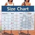 thumbnail image 4 of Women's Sleeveless A-Line Midi Dress with Pockets, Casual Square Neck Fit and Flare Summer Graduation Dress, 4 of 5