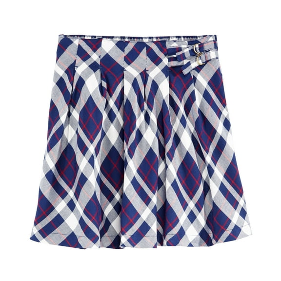 Epic Threads Big Girls Plaid Skirt Medival Blue XL (16)