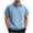 Sky Blue, variant on Zshosam Men's Shirts Mens Polo Shirts Short Sleeve Golf Shirt Button Classic Fit Basic Casual T-Shirts Size M,(Grey M)