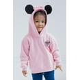 thumbnail image 4 of Disney Minnie Mouse Toddler Girls Zip Up Vest 2fer Jacket and Pullover Hoodie Toddler to Little Kid, 4 of 5