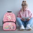 thumbnail image 2 of Aplkyhs Pink Cute Axolotl School Backpack for Boys Girls Ages 6-18 Large Capacity Ergonomic Padded Shoulder Straps Back to School Gift for Elementary Middle High School Students, 2 of 7