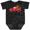 thumbnail image 3 of Inktastic Christmas Red Vintage Truck with Presents Boys or Girls Baby Bodysuit, 3 of 5
