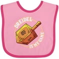 thumbnail image 3 of Inktastic Hanukkah Dreidel Game Boys or Girls Baby Bib, 3 of 4