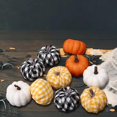 thumbnail image 1 of 10Pcs Foam Pumpkin Simulation Pumpkin for Outdoor Home Kitchen Halloween Wedding Colco Calabaza de simulación, 1 of 7