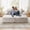 Beige, variant on Kelyda 82"x67" Oversized Chaise Lounge Chair Indoor, Modern Boneless Cloud Corduroy Couch Loveseat Sofa Sleeper Beige