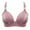 Rose Gold, variant on Landzoo Steel Ring Thin Women Bra Front Button Breathable Gathers Underwear Comfort BraCozy Adjustable Bra