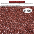 thumbnail image 4 of Uxcell 25pcs 24 Grit Aluminum Oxide Resin Fiber Discs 4"x5/8" Sanding Grinding Discs for Angle Grinding Machine, 4 of 6