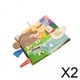 thumbnail image 1 of 2x Libro De Tela De Educación Temprana Sonidos Papel Juguete Infantil Para Regalos De Ducha Niño Niña Inglés, 1 of 10