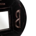 thumbnail image 4 of Carved Mirror, Brown 19.75"H - 19.75" x 1.5" x 19.75", 4 of 6