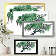 thumbnail image 4 of Designart 'A Lonely Tree of Wisteria' Traditional Framed Art Print, 4 of 4