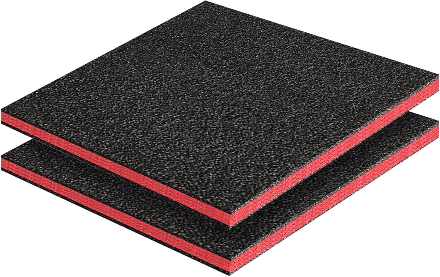UTAH-2PCS 24x 24x 1in Tool Box Foam Easy Cut Tool Foam Organizer High Density PE Shadow Foam Toolbox Foam Inserts Kaizen Foam for for Toolbox Wardrobe Cabinets Crafts