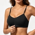 thumbnail image 2 of Njagoc3 Wireless Bras for Women, No Underwire Everyday Bralettes, Lightly Padded Support Bra Adjustable Full Coverage, 2 of 6