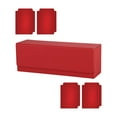 thumbnail image 1 of Trading Card Deck Box Hobbies Cards Case for Collectible Cards Sports Cards Red, 1 of 8