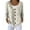 Multicolor, variant on Cardigan for Women, Printed Women's Casual Button Cardigan with V Neck and Thick Needle Hole Stripe Womens Winter Coat