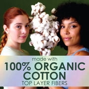 L. Ultra Thin Pads, Organic Cotton Top Layer, Extra Long Overnight, 20 Count