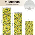 thumbnail image 4 of Yellow Lemon Fruit Slices Kitchen Rugs Sets Of 3,Kitchen Runner Rugs Non Skid Washable,Decorative Kitchen Floor Mats for Kitchen,Sink,Laundry,17"x30"+ 17"x47" + 17"x59", 4 of 6