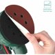 thumbnail image 5 of 50x Round Sanding Discs - Sandpaper - Hook and Loop Sanding Sheets - Grit 40 to 400 - Diameter 150 mm, 5 of 5