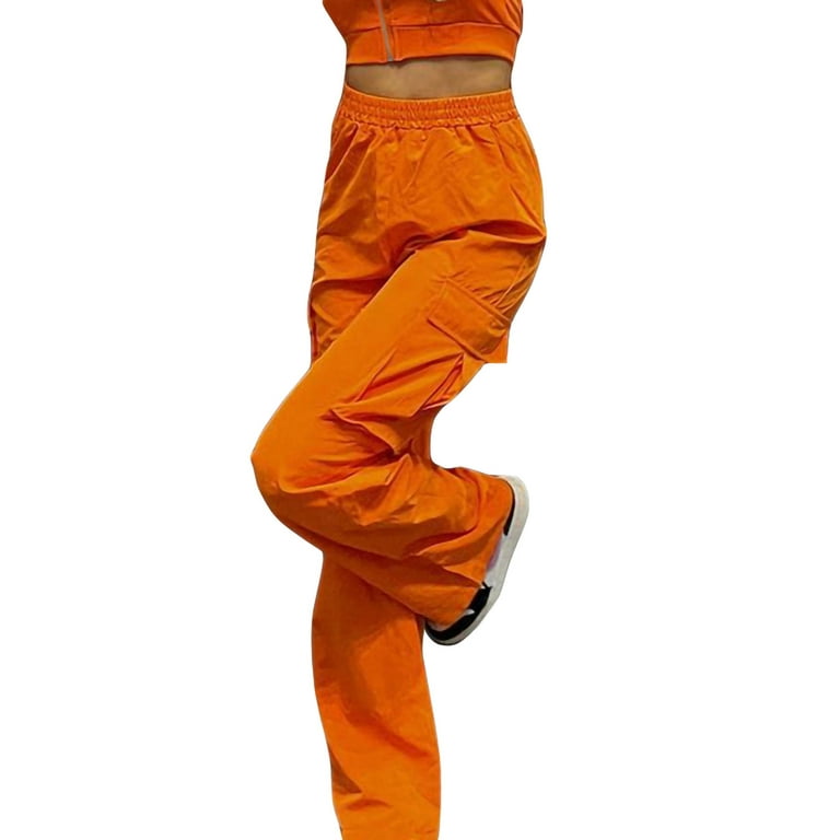 Women Halloween Low Waist Baggy Cargo Pants Drawstring Loose Women Halloween Low Waist Baggy Cargo Pants Drawstring Loose