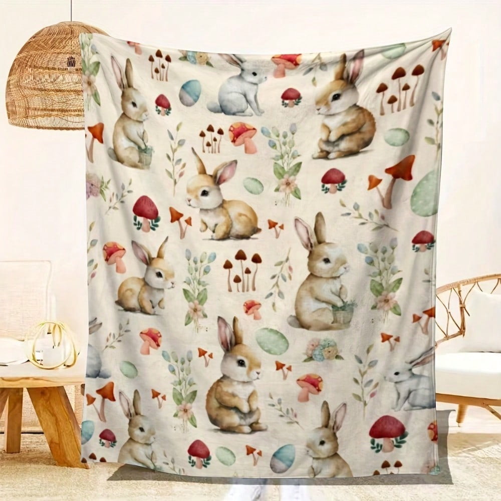 HELLOYOUNG Soft Plush Throw Blanket for Couch Bed Sofa, Cozy Lightweight Comforter, All-Season Home Decor, Gift for Kids Boys Girls