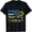 Z62-Black, variant on Women’s Down Syndrome Awareness T-Shirt, “Down Right Perfect” Graphic Short Sleeve Tee, Supportive Print Casual Crew Neck Top