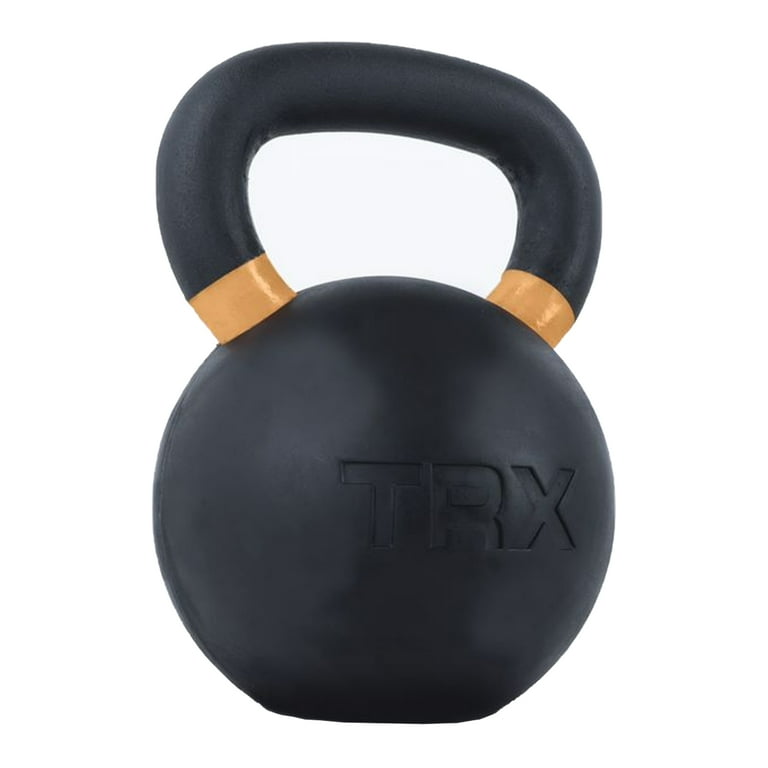 TRX Exercise Equipment: 61.7lb Rubber Coated Kettlebell with