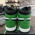 thumbnail image 4 of Size 10.5 - A i r-Jor-dan 1 Retro OG High Lucky Green (USED), 4 of 5