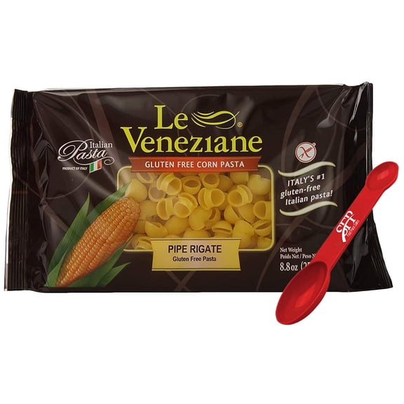 Le Veneziane Gluten Free Corn Pasta Pipe Rigate 8.8 oz