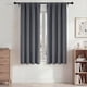thumbnail image 1 of Blackout Cortinas, Cortinas Oscurecedoras de Habitación 42x63in Juego de 2 Paneles, Cortinas Blackout con Bolsillo para Barra para Recámara y Sala de Estar, Cortinas de Ventana con Aislamiento Térmic, 1 of 7