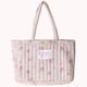 thumbnail image 3 of A-2115# Bolso mano versátil floral gran capacidad algodón para mujer (Rosa L) rosa talla, 3 of 9