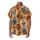 thumbnail image 1 of Camisa Casual Hawaiana De Hombre Con Estampado De Calavera, 1 of 8