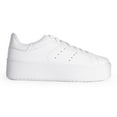 thumbnail image 2 of J. Adams Hero Platform Sneakers for Women - Casual Lace-Up Fashion Tennis Shoes with Arch Support, 2 of 6