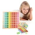 thumbnail image 3 of TISHITA Pre-school Wood Double Side Number puzzle playing Early Learning Developmental Math, 3 of 8