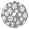 thumbnail image 1 of Christmas Tree Skirt,Christmas Tree Skirt Cute Tree Skirt Gray Tree Skirt Sturdy Construction, 1 of 8