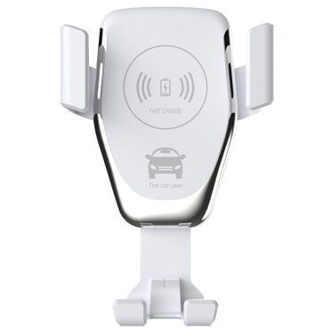 30W Fast Wireless Car Charger Mount - Auto Clamping Phone Holder For Air Vent