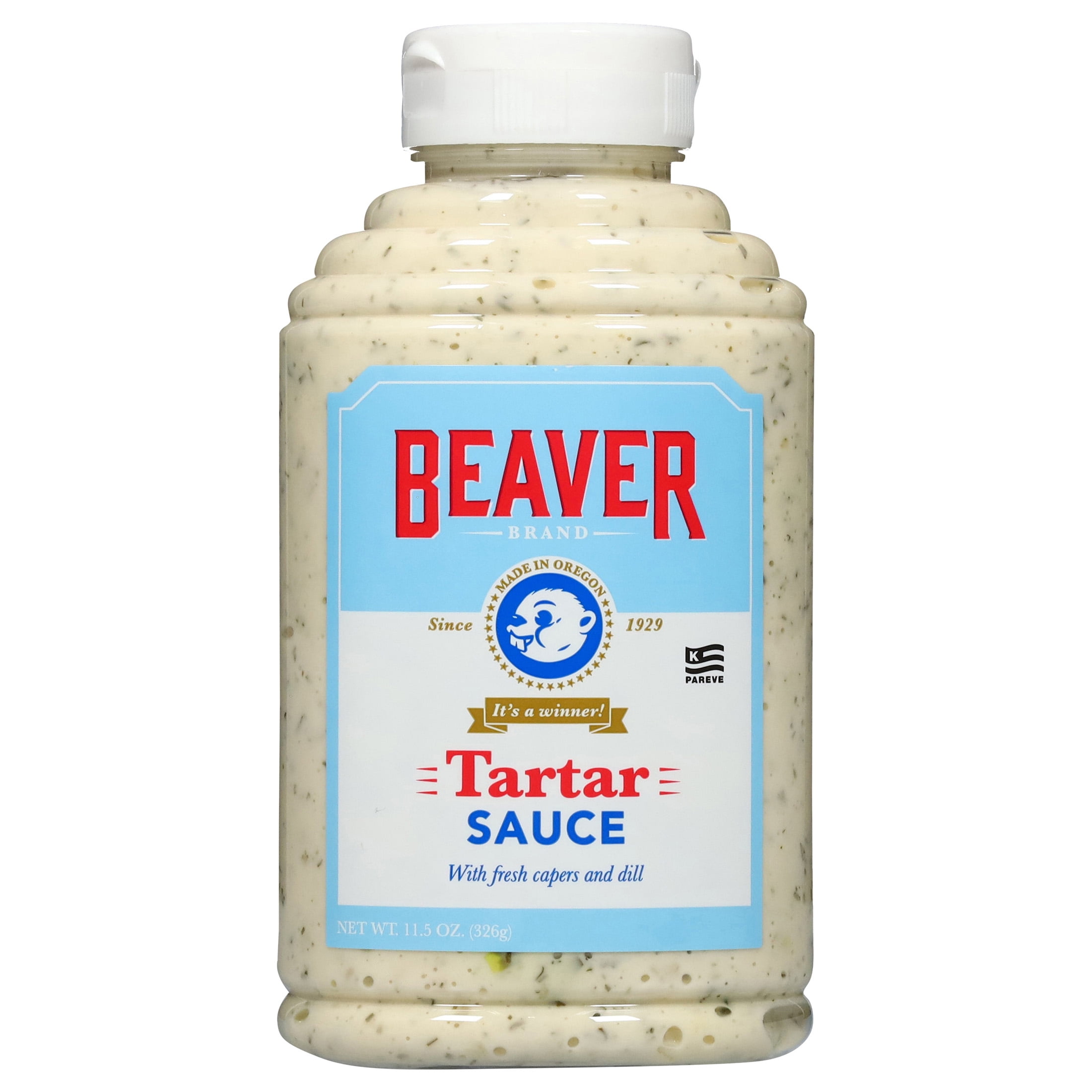 (4 pack) Beaver Brand Gourmet Seafood Tartar Sauce, 11.5 oz Bottle