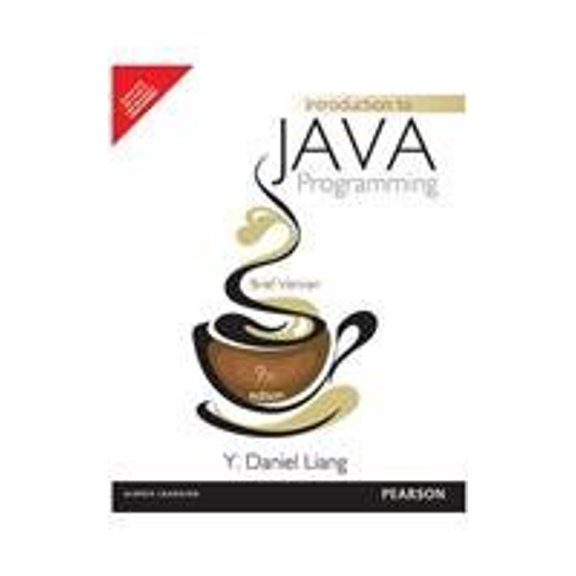 Pre-Owned Introduction to Java Programming, Brief Version 9th By Daniel Liang (International Economy Edition), 9789332535213, 9332535213, Paperback, 9 edition