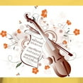 thumbnail image 3 of CafePress - Floral Violin Light T Shirt - Men's Classic Graphic T-Shirt, 3 of 4
