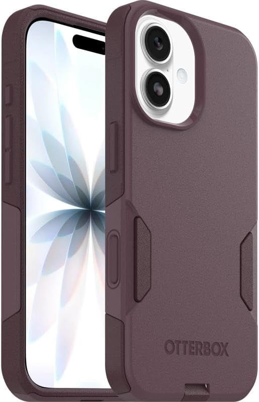 OtterBox iPhone 17 (Only) Bundle: Commuter Series MagSafe Case & Screen Protector - Purple Mystery - Built-in magnets - Thin & Protective - with Port Protection - Non-Retail Packaging