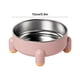 thumbnail image 3 of Comedero de acero inoxidable para mascotas con base antideslizante | Diseño de doble capa para perros y gatos | Comedero y bebedero de gran capacidad | Fácil de limpiar y antivuelco, 3 of 6