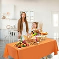 thumbnail image 7 of Gallickan Rectangle Plastic Tablecloth, 54x72 Inch Wipe Clean Party Table Cover, Waterproof Disposable Table Cloth for Event and Dining, C, 7 of 7