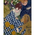 thumbnail image 2 of Pierre Bonnard 12x14 Gold Ornate Wood Frame and Double Matted Museum Art Print Titled - Women with a Dog (1891), 2 of 4