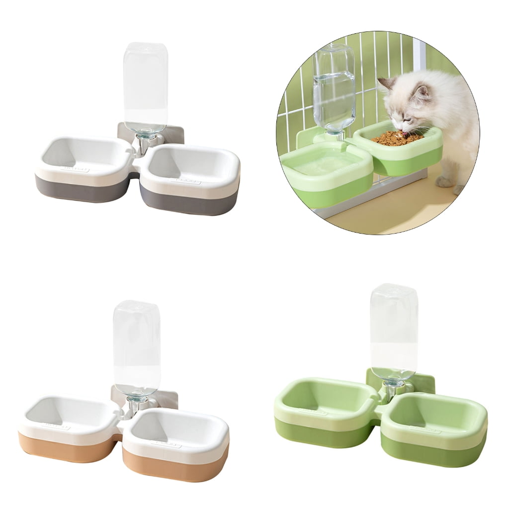 Automatic Water Dispenser Slow Feeding Pet Bowl Non-slip Dogs Food Water Bowls