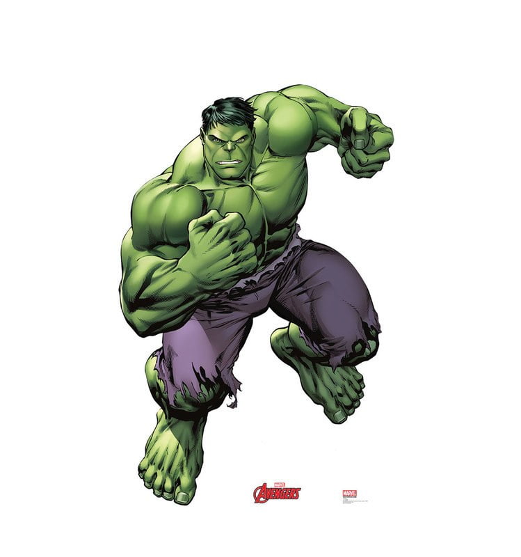 Hulk (Avengers Animated) Cardboard Stand-Up, 5ft - Walmart.com
