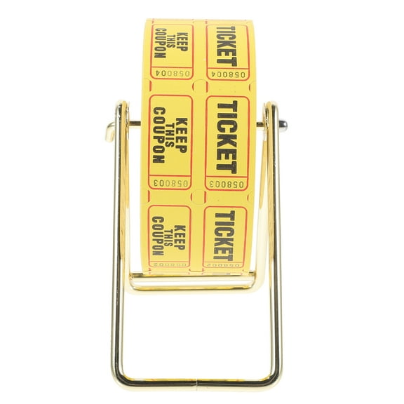 Raffle Ticket with Holder Paper Tickets Convenient Multi-purpose