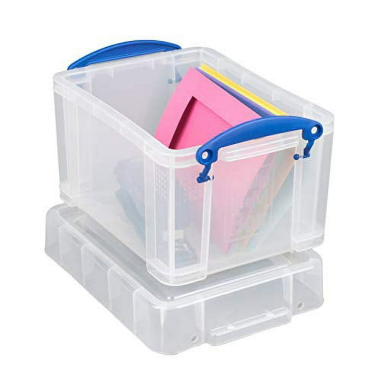 Really Useful Box Snap-Lid Storage Bin | 0.03 Gal | 1.75 x 2.25 x 1.5 | Randomly Assorted Colors