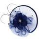 thumbnail image 4 of Fiudx Tocados para Mujer y Niña, con Pinza para El Pelo, Horquilla, Sombrero, Plumas, para Cóctel, Boda, Fiesta de Té, 4 of 6
