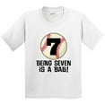 thumbnail image 3 of Inktastic 7th Birthday Baseball 7 Year Old Boy Youth T-Shirt, 3 of 5