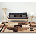 thumbnail image 4 of United Weavers Drachma Attica Modern Abstract Accent Rug, Brown, 2'7" x 4'2", 4 of 6