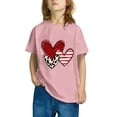 thumbnail image 1 of Rbaofujie T-Shirts Graphiques à Manches Courtes pour Filles Tout-Petits, Hauts à Col Rond pour Enfants, Vêtements pour Filles, 1 of 4